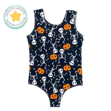 Imagem de Body Collant Infantil Preto de Halloween - Magic Sky, Preto, 10