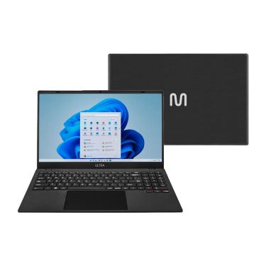 Imagem de Notebook Multi UB263 Ultra, Tela 15,6” HD, Processador Intel® Celeron® N4020C, 4GB RAM, 240GB SSD e Windows 11 Home – Cinza