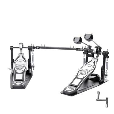 Imagem de Vaisoeny Pedal De Bumbo Duplo, Pedal De Bumbo Duplo De Corrente Dupla, Pedal De Bumbo Duplo Para Bumbo, Kit De Bateria E Bateria Eletrônica (V-Jkc10)