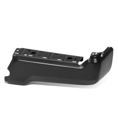 Imagem de DNA MOTORING Extremidade do para-choque traseiro compatível com Ford F250 / F350 / F450 SD 2017-2022, sem sensores de distância de estacionamento, HC3Z*17906*GPTM, preto, BUMP-R-F25017-C-01-BK-R