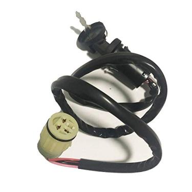 Imagem de Chave de ignição de motocicleta compatível com Honda TRX500FA FOREMAN RUBICON 500 2001-2006 ATV motocicleta ciclomotor scooter cdi com duas chaves