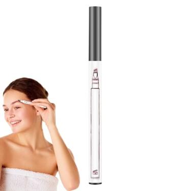 Imagem de Lápis Para Sobrancelhas Feminino,Com Efeito Natural | Portátil Com 4 Pontas Para Mulheres e Jovens, Maquilhagem Impermeável