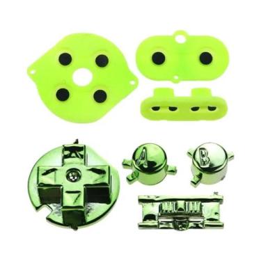 Imagem de Borracha de Silicone Condutora para Game Boy - Botões D-Pad, A/B/X/Y e