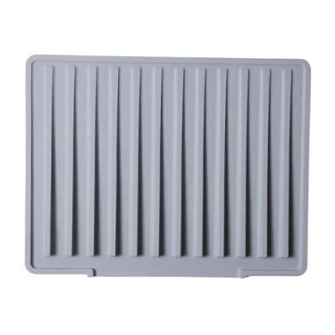 Imagem de Bothyi Tapete resistente ao calor de silicone, placa de secagem por mole de secagem de esteira de Pote de silicone para pratos quentes trabalhadores de , Cinza
