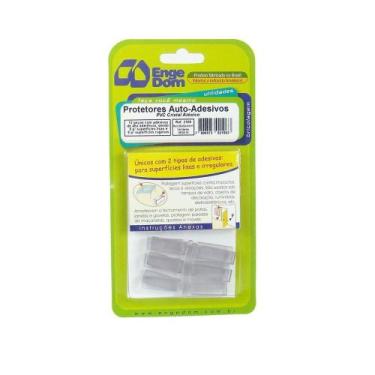 Imagem de Protetor Auto Adesivo em PVC 25x9x4mm - 2106 - ENGEDOM