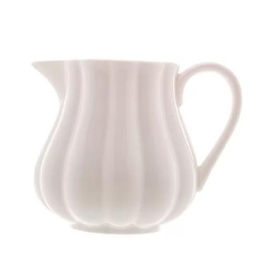 Imagem de Leiteira De Porcelana Petala Branca Matt 220ml