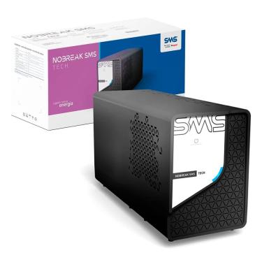 Imagem de Nobreak 600va Sms Tech, Bivolt Automático, Saída 115v, 6 Tomadas - 29300