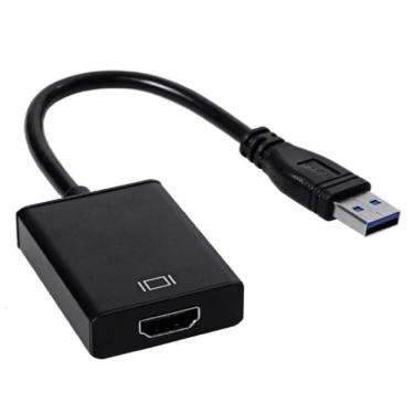 Imagem de Convesor Adaptador Usb 3.0 X Hdmi 1080p Audio Video Compativel Pc Win 7-8-10
