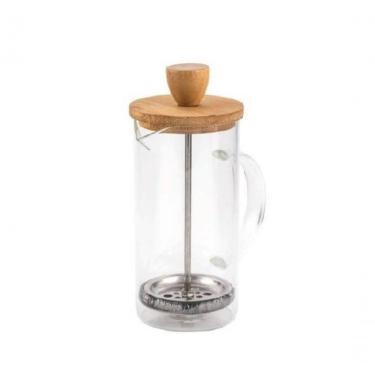Imagem de Cafeteira Prensa Francesa Com Tampa Bambu Af20246 Mimo Style