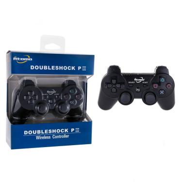 Imagem de Controle Sem Fio Playstation 3 Ps3 Doubleshock 3 Joystick Wireless