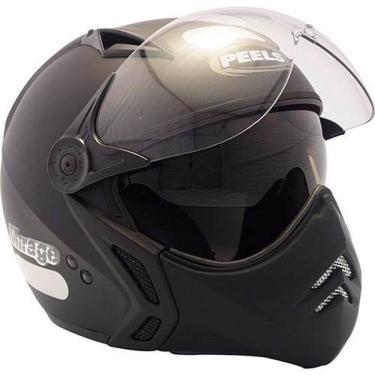 Imagem de Capacete Moto Peels Mirage New Classic Preto Fosco