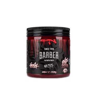 Imagem de barber marmara Gel Para Pentear No.33 500 Ml, Masculino, Fixação Forte, Sem Colagem E Resíduos, Álcool, Fragrância Fresca, Efeito Molhado, Borracha