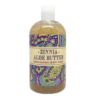 Imagem de Greenwich Bay Trading Company Coleção Botânica: Sabonete Líquido Corporal De Manteiga Aloe Vera E Zinnia 16Oz
