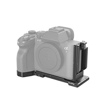Imagem de SmallRig Suporte dobrável em L para Sony Alpha 7R V / Alpha 7 IV / Alpha 7S III, placa lateral dobrável para Arca-Swiss, suporta alternância rápida entre disparo horizontal e vertical - 3984