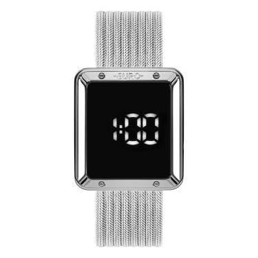 Imagem de Relógio Euro Feminino Fashion Fit Led Prata - Eubj3937ad-4f Eubj3937ad-4f
