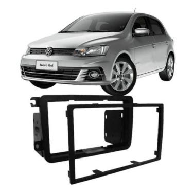 Imagem de Moldura Dvd 2din Painel Gol G7 Jetta Passat Tiguan Amarok - Importados
