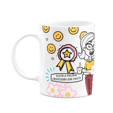 Imagem de JPS INFO, Caneca Professores - Eleita a melhor professora que existe