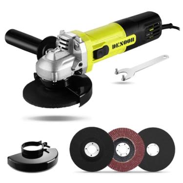 Imagem de DESOON Esmerilhadeira Angular Lixadeira 115mm Profissional 750W 220V – 12000rpm, Compacta, Potente e Ergonômica para Corte e Lixamento