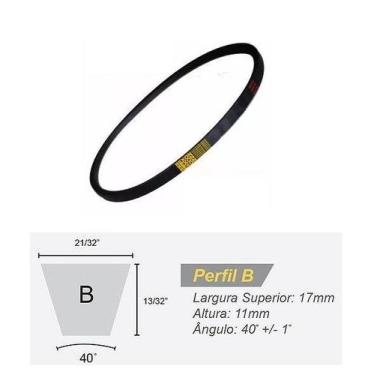 Imagem de Correia em v perfil b56 - ELITE/REXON