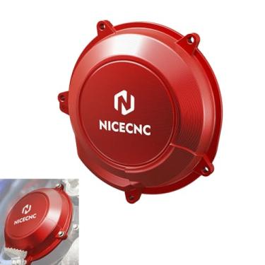 Imagem de NICECNC Capa de embreagem resistente vermelha 2T compatível com BETA 2T RR250 2T RR300 2018-2024 2T XTRAINER 250 2T XTRAINER 300 2018-2024 2T RX300 2023-2024 See Fitmenmt