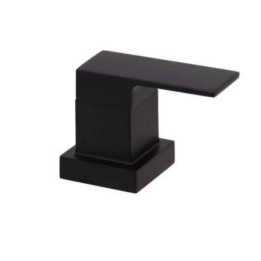 Imagem de Acabamento de Misturador Monocomando para Banheiro Purangi Pingoo.casa - Preto