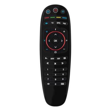 Imagem de Controle remoto de substituição adequado para Infomir MAG544 MAG524 MAG520 MAG322 MAG 420 MAG 544 Mag 524 Mag 424 Mag 324 324w2 524w3 MAG 544 W3 e outros decodificadores MAG Linux