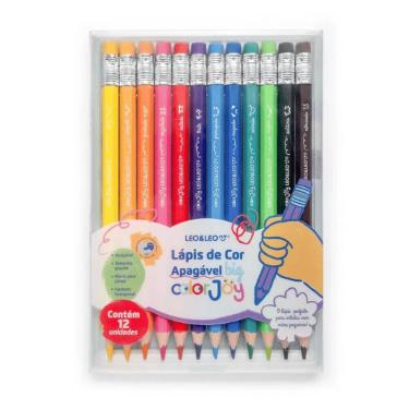 Imagem de Lapis de Cor Apagável Big - Linha inclusiva TEA, TDAH e TOD