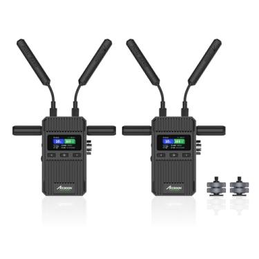 Imagem de Accsoon Transmissor e receptor sem fio CineView 2 SDI 2.4G e 5G de banda dupla, HDMI/SDI 1080P 60FPS FHD, alcance de 1500 pés/450 m, latência de 50 ms, monitoramento em até 4 dispositivos compatíveis