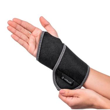 Imagem de Munhequeira Compressão Ajustável em Neoprene Mão Esquerda/Direita Voll
