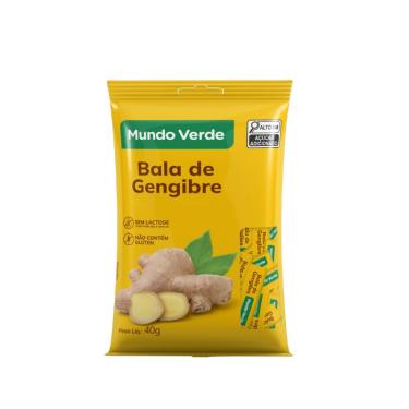 Imagem de Bala de Gengibre Mundo Verde  40g