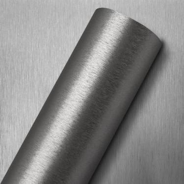 Imagem de Adesivo Vinil Alltak Premium Prata 1,00 x 0,61m para Paredes, Móveis e