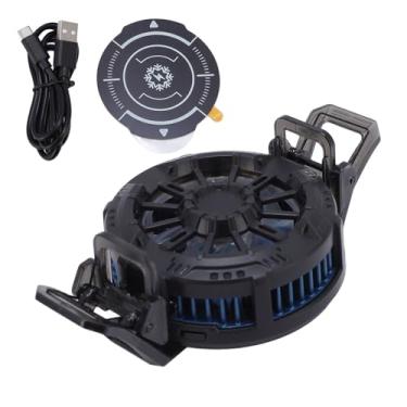 Imagem de Refrigerador de tablet magnético semicondutores refrigerante refrigerador 5000rpm de alta velocidade ventilador de radiador móvel para jogos cartões gráficos de computador PC liga