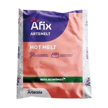 Imagem de Cola Granulada 1824 Hot Melt 2.5Kg Branca Afix