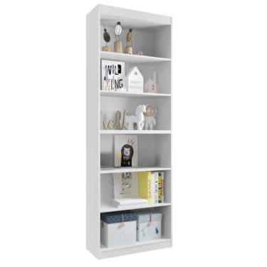 Imagem de Estante Organizadora Multiuso com Mini Estante para Livros e Livreiro de Aço - Estante para Ambientes Elegantes