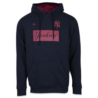 Imagem de Moletom Canguru Fechado Mlb New York Yankees Soccer Style New Era Masculino-Masculino