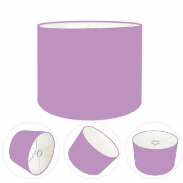 Imagem de Cúpula Abajur Cilíndrica Cp-8013 Ø30x30cm Lil��s