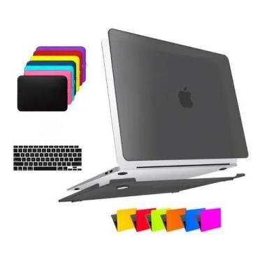 Imagem de Kit Capa Case Compatível Com Macbookk PRO 13 RETINA A1502 A1425 Fabric