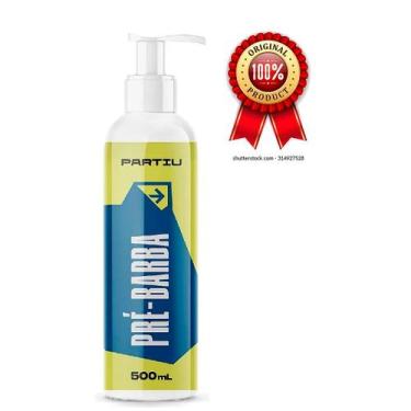 Imagem de Creme Pré Barba Cicatrizante Profissional 500g Vivaz Partiu