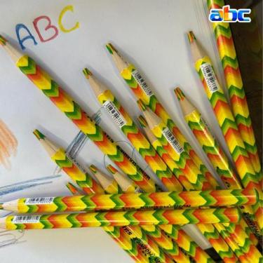 Imagem de Lápis de cor Jumbo arco íris rainbow neon Tris