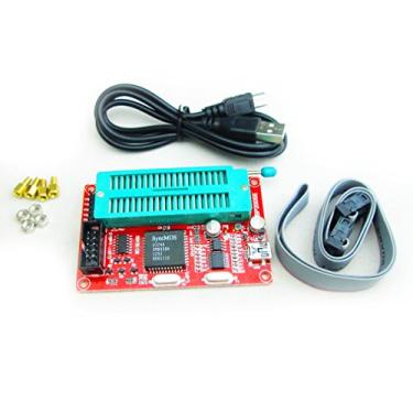 Imagem de HiLetgo 51 Programador de microcontrolador SP200SE Suporte para gravador USB AT89C52 24C02 93C46 300 Variedade de Chips