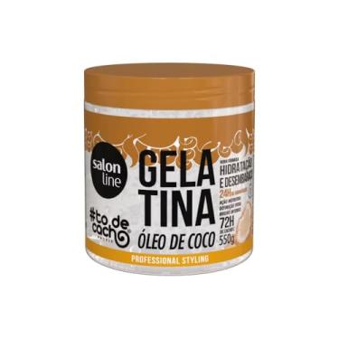 Imagem de Salon Line, Gelatina Nutritiva, #TodeCacho, Vegano - Para Cabelos Ondulados, Cacheados e Crespos, 550g
