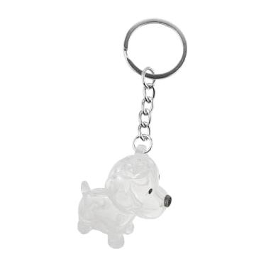 Imagem de ShengQuanHao Chaveiro em Forma de Cachorro, Chaveiro de Carro, Medalhão de Cabelo, Lembrança, Pingente de Bolsa, Garrafa Memorial para Pelos de Animais de Estimaçã, Cão Do Campo