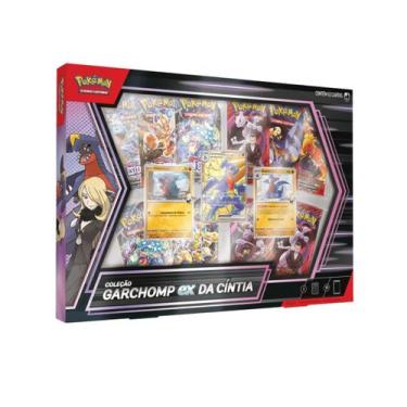 Imagem de Box Pokémon Coleção Garchomp ex da Cíntia - Copag