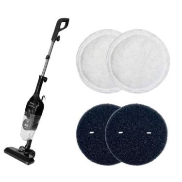 Imagem de Kit 2 Filtros Para Aspirador Pó Vertical Philco CicloneForce PAS1600P 