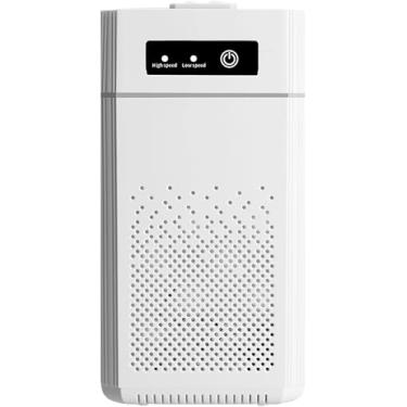 Imagem de Purificadores de ar para quarto HEPA purificador de ar com função de aromaterapia para animais de estimação fumaça pólen pelo 20dB purificador de ar para escritório, sala de estar/cozinha
