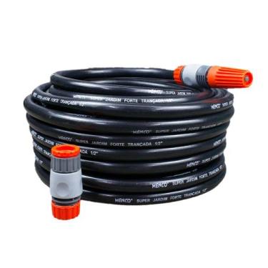Imagem de Mangueira Jardinagem 100m 1/2pol com Kit Esguicho Tramontina - Menco
