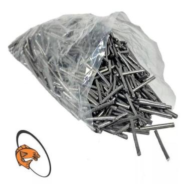 Imagem de Chumbo ( Tipo Prego )  6 mm x 6 cm Kit 22Kg P/ Rede de Pesca - CASA DA