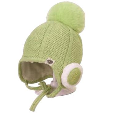 Imagem de Touca Infantil 2 ao 7 Anos Tampa Orelha Forrada Para Menina e Menino -