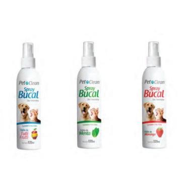 Imagem de Spray Bucal Pet Clean 120ml Cachorro Gato Cães Pet, Tutty-fruit