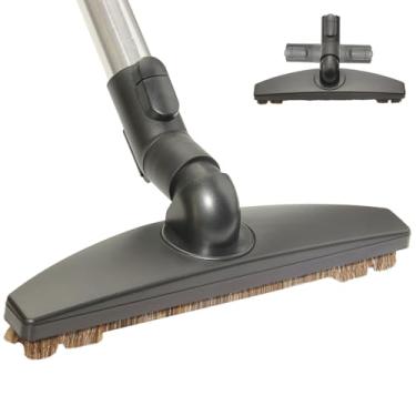 Imagem de Kodahome Cabeça de chão de cerdas de pelo de cavalo de 30,5 cm, compatível com aspiradores de pó Miele C1 C2 C3 CX1, escova de piso de madeira, acessórios para limpeza de todos os pisos duros